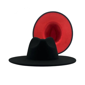 Red Bottom Fedora