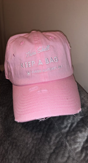 "Keep A Bag" Distressed Cap