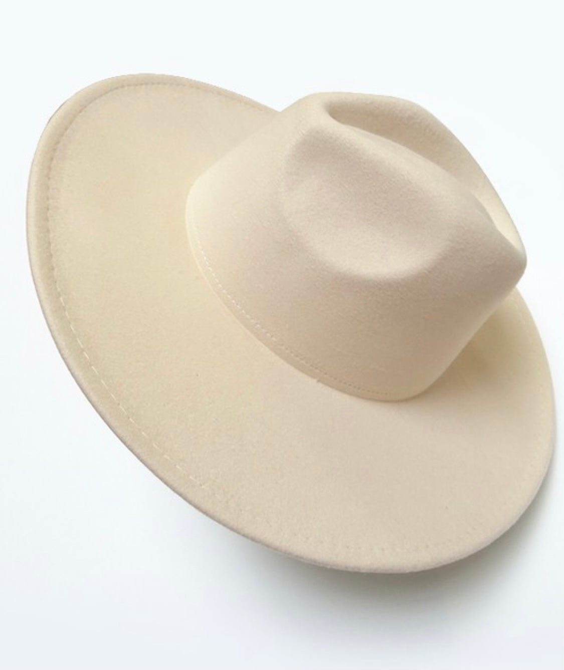 Solid Wide Brim Fedora
