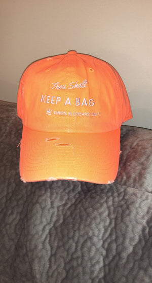 "Keep A Bag" Distressed Cap
